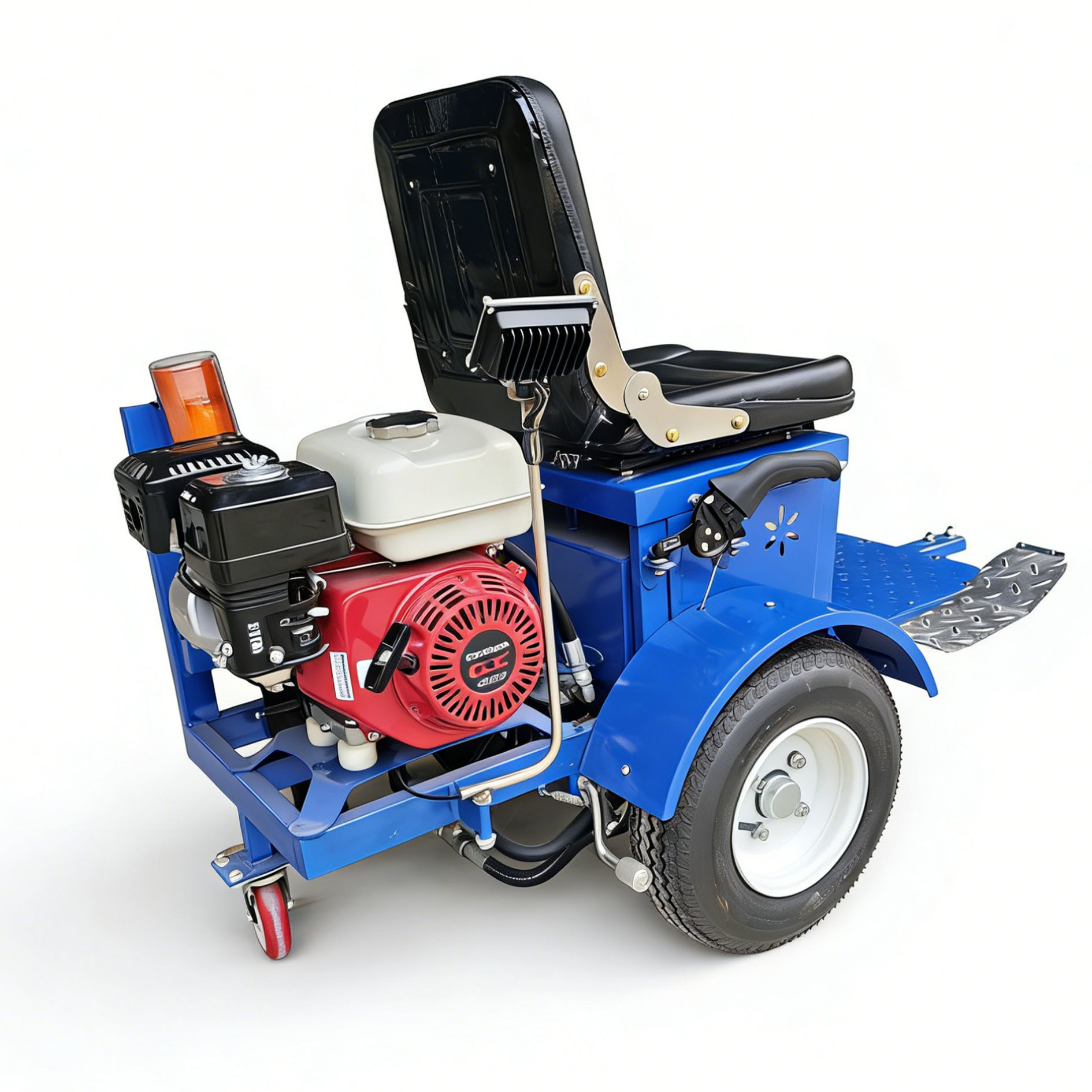 Ride-on Electric Pump Assist Vehicle